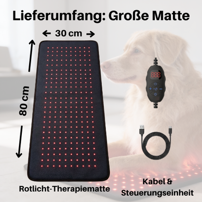 Vyroon RedPet Hunde Rotlichttherapie-Matte & Gürtel