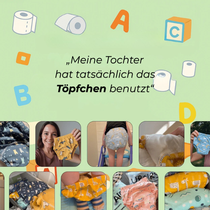 Vyroon Trockenhelden™ - Die Unterwäsche fürs Töpfchentraining