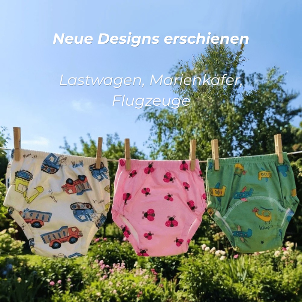 Vyroon Trockenhelden™ - Die Unterwäsche fürs Töpfchentraining