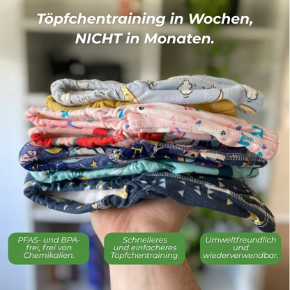 Vyroon Trockenhelden™ - Die Unterwäsche fürs Töpfchentraining