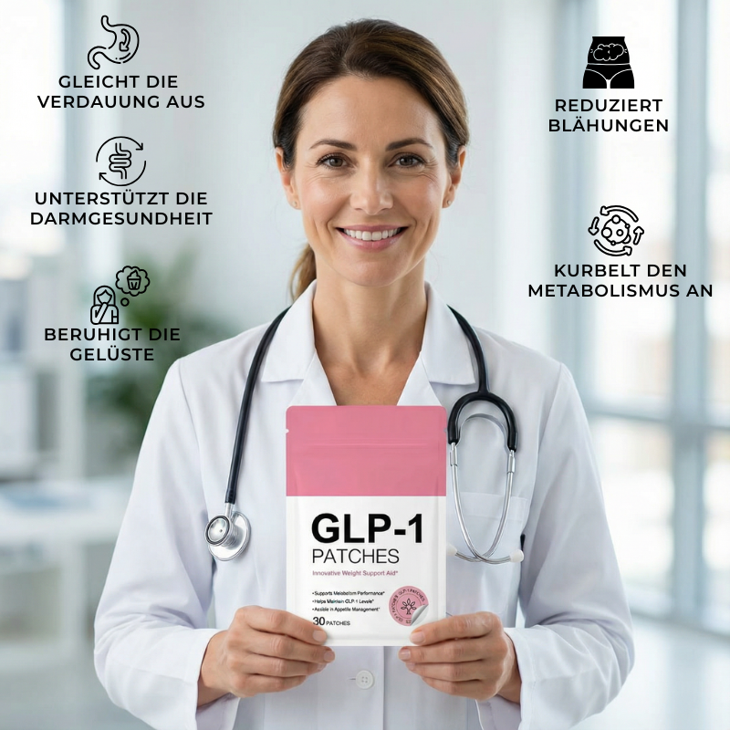 Abnehm-Pflaster GLP-PLANT: 10 Sekunden Abnehm-Routine