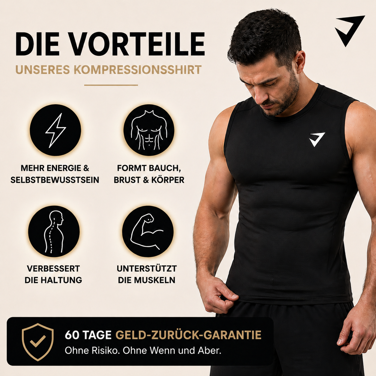 Vyroon PowerWest™ - Das Form-Shirt für Männer