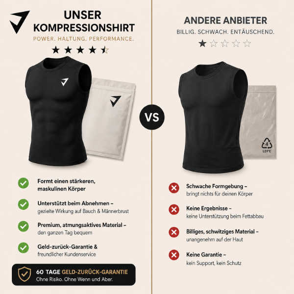Vyroon PowerWest™ - Das Form-Shirt für Männer
