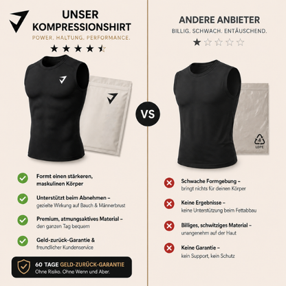 Vyroon PowerWest™ - Das Form-Shirt für Männer